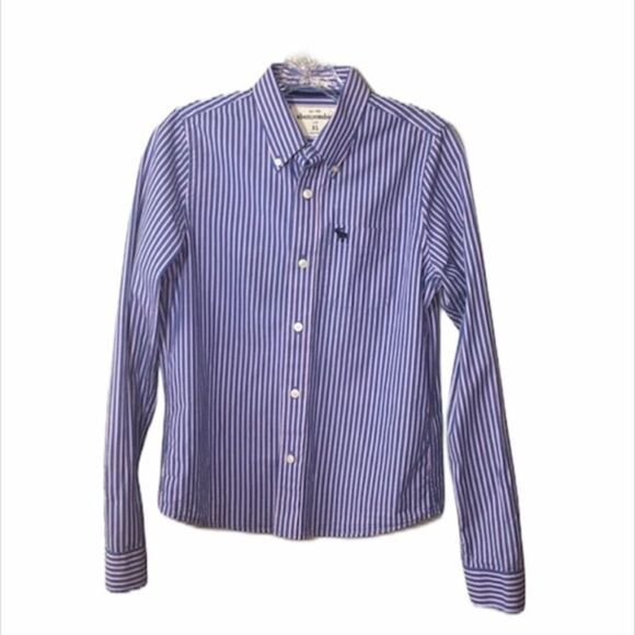abercrombie kids Other - Abercrombie Kids Button Up‎ Dress Shirt XL PREPPY